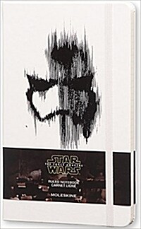 Moleskine Star Wars Episode VII Stormtrooper Limited Edition Notebook, Large, Ruled, White, Hard Cover (5 X 8.25) (Other)