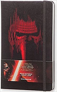 Moleskine Star Wars Episode VII Kylo Ren Limited Edition Notebook, Large, Ruled, Black, Hard Cover (5 X 8.25) (Other)
