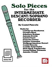 Solo Pieces for the Interm. Descant/Soprano Recorder (Paperback)