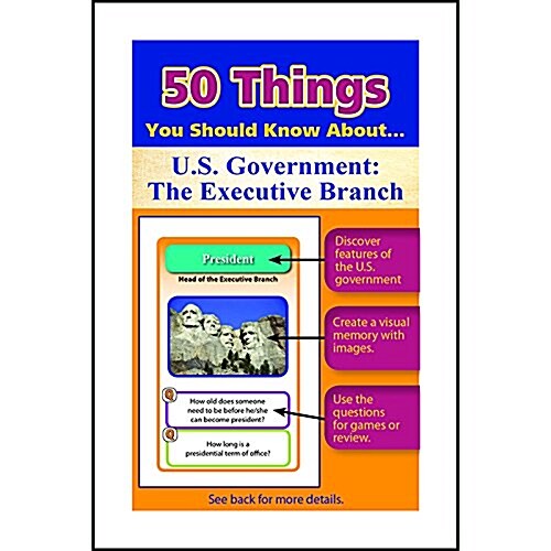 50 Things You Should Know about U.S. Government: The Executive Branch (Paperback)