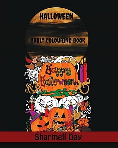 Halloween: Adult Colouring Book (Paperback)