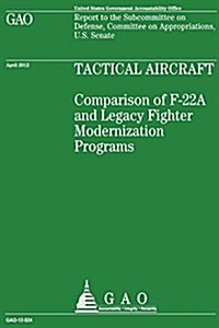 Tactical Aircraft: Comparison of F-22a and Legacy Fighter Modernization Programs (Paperback)