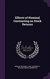 Effects of Nominal Contracting on Stock Returns (Hardcover)