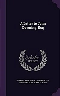 A Letter to John Downing, Esq (Hardcover)