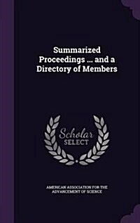 Summarized Proceedings ... and a Directory of Members (Hardcover)