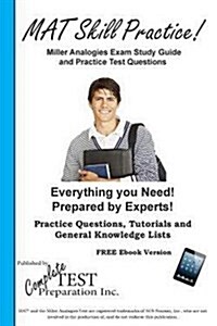 Miller Analogies Skill Practice!: Practice Test Questions for the Miller Analogies Test (Paperback)
