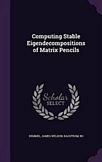 Computing Stable Eigendecompositions of Matrix Pencils (Hardcover)