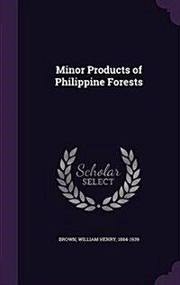 Minor Products of Philippine Forests (Hardcover)