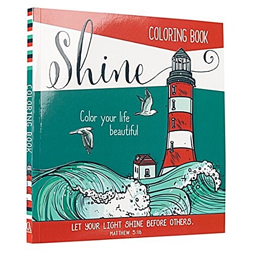 Adult Coloring Book Shine (Paperback)
