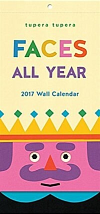 Faces All Year (Wall, 2017)