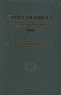 Index Islamicus Volume 2003 (Hardcover)
