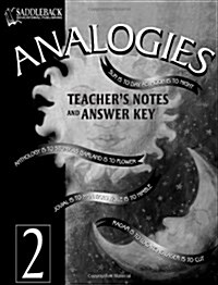 Analogies Teachers Notes + Answer Key (CD-ROM, Teachers Guide, AN)