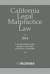 California Legal Malpractice Law (Paperback)