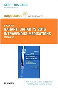 Intravenous Medications 2016 Pageburst E-book on Vitalsource Retail Access Card (Pass Code, 32th)