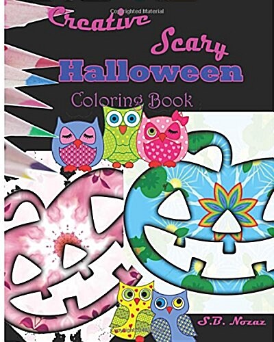 Creative Scary Halloween Coloring Book (Paperback, CLR)