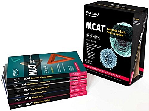 MCAT Complete 7-Book Subject Review: Online + Book (Paperback)