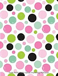 Cute Polka Dots 2016 Monthly Planner (Paperback)