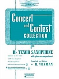 Concert and Contest Collection for BB Tenor Saxophone: Solo Book with Online Media (Paperback)
