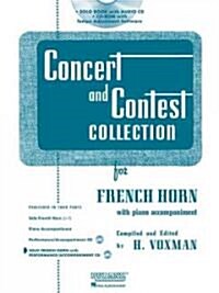 Concert and Contest Collection for French Horn: Solo Book with Online Media (Paperback)