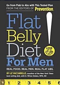 Flat Belly Diet! for Men (Paperback, 1st)