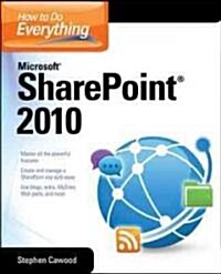 How to Do Everything Microsoft SharePoint 2010 (Paperback)