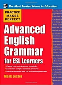 [중고] Advanced English Grammar for ESL Learners (Paperback)
