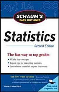 Schaums Easy Outline of Statistics, Second Edition (Paperback, 2)