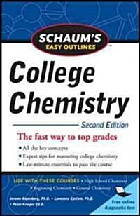 Schaums Easy Outlines of College Chemistry, Second Edition (Paperback, 2, Revised)