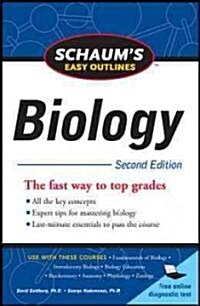 Schaums Easy Outline of Biology, Second Edition (Paperback, 2, Revised)