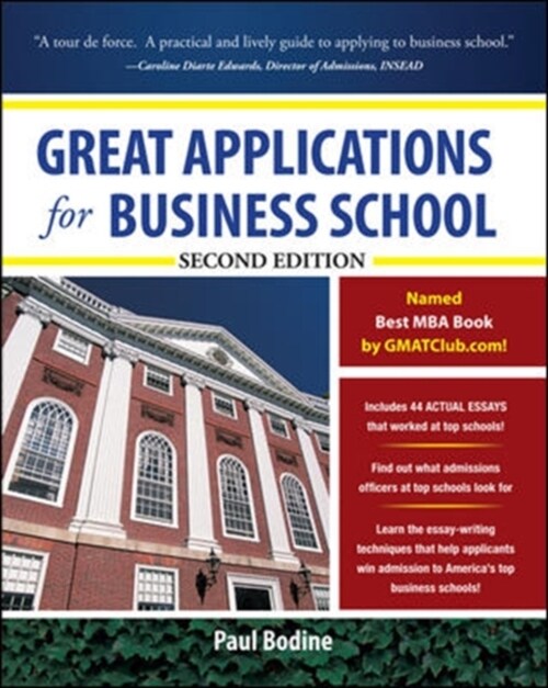 [중고] Great Applications for Business School, Second Edition (Paperback, 2, Revised)