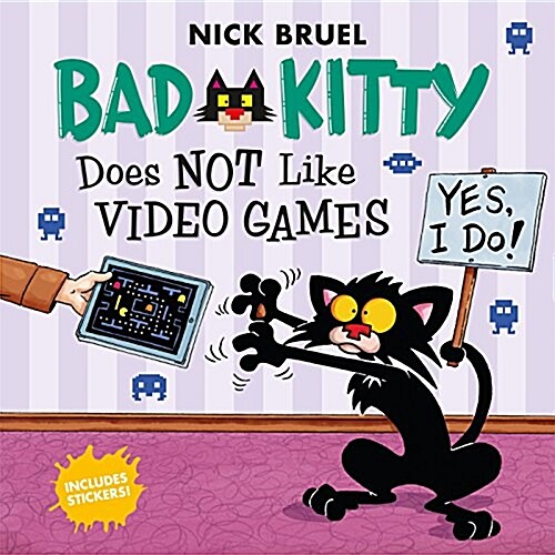 [중고] Bad Kitty Does Not Like Video Games: Includes Stickers (Paperback)