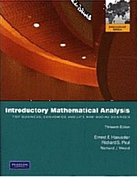 [중고] Introductory Mathematical Analysis for Business, Economics, and the Life and Social Sciences (Paperback, 13th Edition)