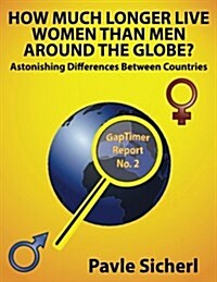 How Much Longer Live Women Than Men Around the Globe?: Astonishing Differences Between Countries (Paperback)