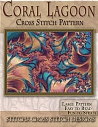 Coral Lagoon Cross Stitch Pattern (Paperback)