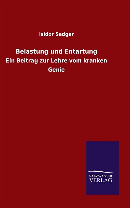 Belastung Und Entartung (Hardcover)