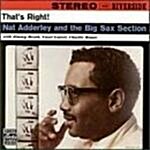 [수입] ThatS Right! Nat Adderley & The Big Sax Section