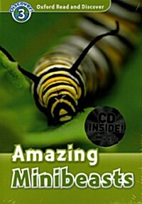 [중고] Oxford Read and Discover: Level 3: Amazing Minibeasts Audio CD Pack (Package)