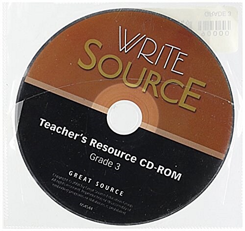 Write Source: Teachers Resource CD-ROM Grade 3 2006 (Audio CD)