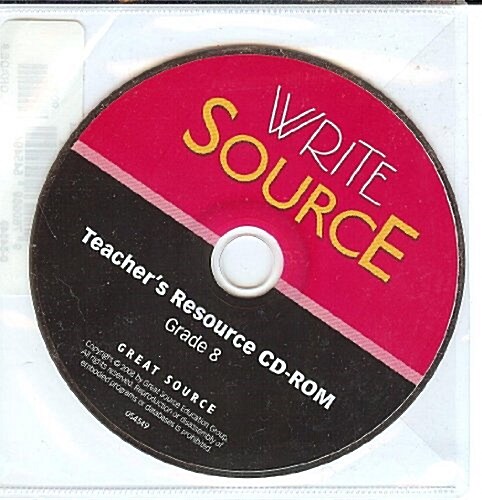 Write Source: Teachers Resource CD-ROM Grade 8 2006 (Audio CD)