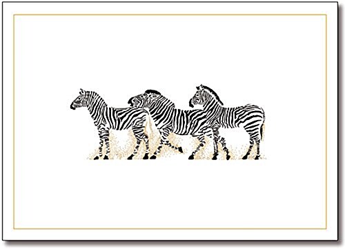 Zebra Note Cards (Stationery, Boxed Cards) (Other)