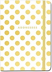 Address Bk Gold Dots (Other)