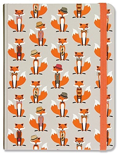 Jrnl Mid Dapper Foxes (Hardcover)