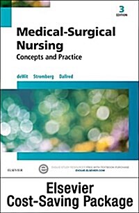 Medical-Surgical Nursing - Text and Elsevier Adaptive Quizzing Package: Concepts & Practice (Paperback, 3)