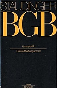 Umwelthr: Umwelthaftungsrecht (Hardcover, 15, Neubearb.)