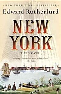 [중고] New York: The Novel (Paperback)