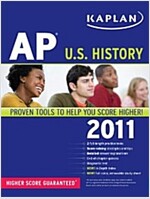 [중고] Kaplan AP U.S. History 2011 (Paperback, Cards)