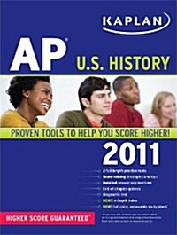 [중고] Kaplan AP U.S. History 2011 (Paperback, Cards)