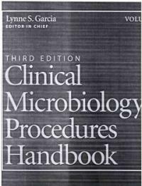 Clinical microbiology procedures handbook 3rd ed.