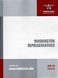 Washington Representatives: Spring 2010 (Paperback, 10)