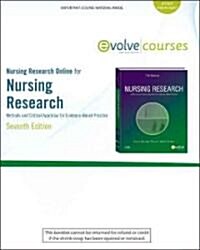 Nursing Research Online for Nursing Research User Guide + Access Code (Paperback, Pass Code, 7th)